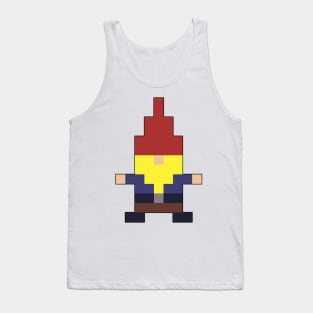 Blonde Beard Garden Gnome Tomte Style Tank Top